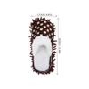 COLLBATH Women Mop Slippers for Floor Cleaning with Thickened Sole, Coffee Coral Fleece Material, Floor-friendly and Washable Design, for Winter Household Chores view 2