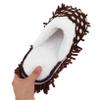COLLBATH Women Mop Slippers for Floor Cleaning with Thickened Sole, Coffee Coral Fleece Material, Floor-friendly and Washable Design, for Winter Household Chores view 4