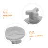 LABRIMP 2pcs Reusable Silicone Sealing Stopper for Lunch Box Lids Food Prep Containers Lids Airtight Food Container Accessories view 3