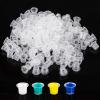 1000 Pcs Body Marking Ink Caps, Disposable 0.47 Makeup Containers, Pigment Ink Cups, Skin Art Supplies view 1