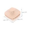 TOVINANNA 2pcs Travel Portable Shampoo Brush Scalp Massager Exfoliating Hair Wash Massage Comb for Shower Scalp Scrubber view 2