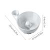 Fruit Washing Bowl, Automatic Veggie Washer, 9.25x8.86x3.31 Inches Multifunctional Strainer Container, Compact Rinsing Solution for Salad Preparation Food Storage Fridge Use view 2