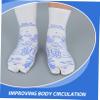 VALICLUD Reflexology Massage Socks for Feet Set Includes Pressure Point Socks and Acupressure Tools for Home Spa Relaxation Women's Random Color view 3