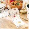 4 rolls Christmas Pattern Toilet Paper Fun Decorative Bathroom Tissue Festive Designs for Holiday Celebrations for Parties Daily Use Creative Xmas present Idea view 4