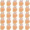 Threehoney 25 Pcs Christmas Advent Countdown Wooden Tokens Set Cocoa Cup Advent Calendar Countdown Activity Gifts for Family Friends Christmas to Do List and Bucket List Activities view 2