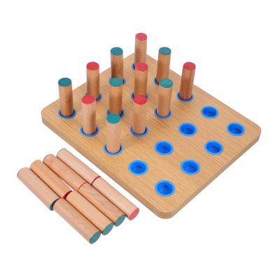 Abaodam Rehabilitation Training Board for Finger Rehabilitation Tools Wooden Hand Exercise Board for Fine Motor Skills Activities Finger Dexterity Pegboard for Stroke Rehab Equipment