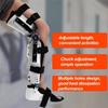 Hinged Rom Knee Foot Support Brace, Adjustable Post Orthosis Immobilizer Protector, Full Leg Stabilizer Splint For Both Legs view 4