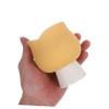 Ceramic Tulip Tealight Holder Orange Empty Cup for Home view 4