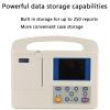 12-Lead 3-Channel Digital ECG EKG Monitor for Heart Health, Portable Electrocardiograph with Printing Paper for Clinical and Home Use view 2