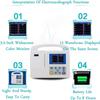 12-Lead 3-Channel Digital ECG EKG Monitor for Heart Health, Portable Electrocardiograph with Printing Paper for Clinical and Home Use view 4