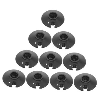SHERCHPRY 10pcs Trekking Pole Mud Pad Protective Caps for Cane Walking Stick Replace Tip Plastic Trekking Pole Tip