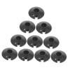 SHERCHPRY 10pcs Trekking Pole Mud Pad Protective Caps for Cane Walking Stick Replace Tip Plastic Trekking Pole Tip view 1