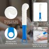 2 Pack Long Handle Wine Glass BrushCrystal Glass Cleaning BrushGlasses Brushes for Washing Glasses (10.24 Inch) view 3