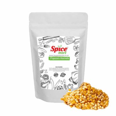 2kg | Popping Corn | Popcorns | Kernels Premium Quality Free UK P&P Spice Mart (2000 Grams)