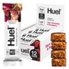 Huel Complete Nutrition Bar, 12 x 55g Bars, Dark Chocolate Raspberry, High Protein Bar, Plant-Based Protein Bars, Low Sugar, High Fibre, High-Protein Snack with Vegan Chocolate, Under 210 Calories