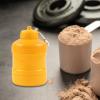 Kixolazr Small Powder Container,with Carabiner Travel Container for Powder | Canister Shaker Portable Bin Storage Leak Proof Bottle for Bodybuilding Camping Workout Gym view 3
