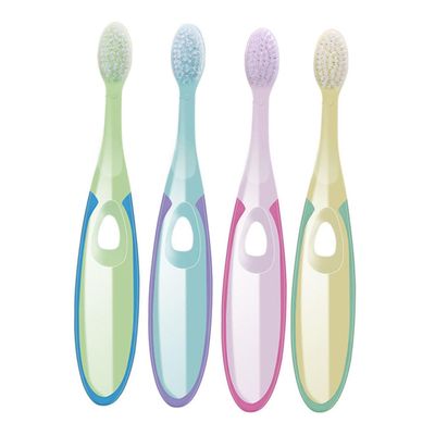 NIYANGLE 4pcs Boy Girl Toothbrush Gum Care Cleaning Toothbrush for Boys and Girls Assorted Random Color