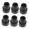 OUNONA 6pcs Slip Rubber Tips for Elderly Walking Stick Non-Skid Cane Foot Cover for Walking Stick End for Indoor Outdoor Mobility view 1