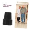 OUNONA 6pcs Slip Rubber Tips for Elderly Walking Stick Non-Skid Cane Foot Cover for Walking Stick End for Indoor Outdoor Mobility view 3