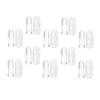 OUNONA 10sets Finger Toothbrush Cover Soft Silicone Oral Massager for Newborn Boy Girl Oral Cleaning Brush Teething Brush for Months view 1