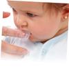 OUNONA 10sets Finger Toothbrush Cover Soft Silicone Oral Massager for Newborn Boy Girl Oral Cleaning Brush Teething Brush for Months view 2