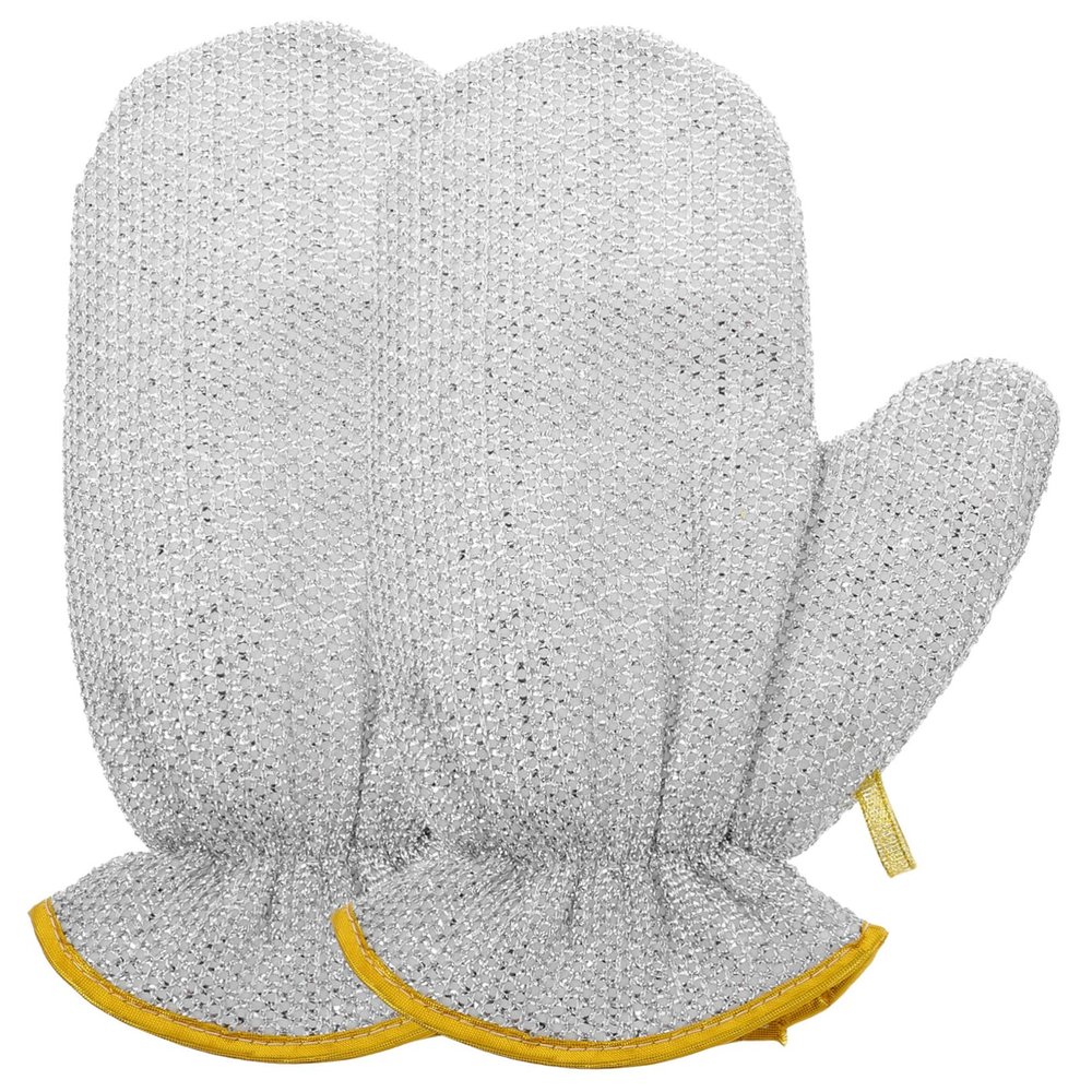 2Pcs Dish Washing Gloves Non Slip Household Gloves for Kitchen Cleaning Durable and Comfortable with Lengthened for Better Wrist Protection