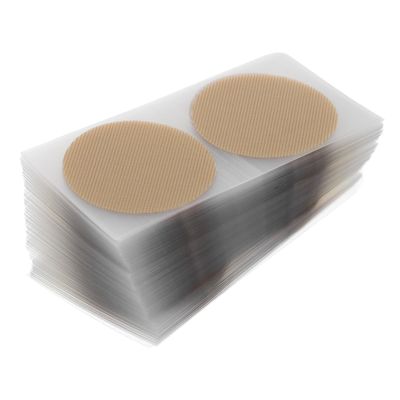MOKKHNB Male Sports Pasties Nipples Patches Chinlon Self-Adhesive Invisible Covers for Running Training 150 Pairs for Men Travel Parties