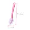 Veemoon 4pcs Plastic Shoe Cleaning Brush Set with Hanging Ring for Decontamination Power, Sturdy Washing Brush for Shoes, for Home and Kitchen Use Random Color view 4