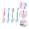 SAFIGLE 4pcs Shoe Cleaning Brush Set with Hanging Hook, Long Handle Multi-surface Washing Brushes for Household Shoe Stain Removal and Laundry Cleaning Tools Random Color view 2