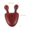 CTIRCHIU Rosewood Nose Scraper Tool Small Facial Massaging Stick Practical Nose Scraping Massager for Skin Relaxation and Beauty Care in Daily Facial Massage view 2