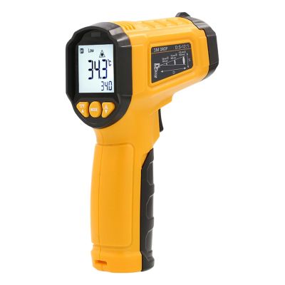 Infrared Thermometers - Digital Display Infrared Thermometers | Real-Time Gauge High Precision Rapid Response for Equipment Maintenance Monitoring Home Production