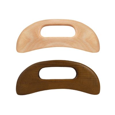 2 Pieces of Wooden Massager, Body Scraping Tool, Neck and Shoulder Massage Tool, Muscle Relaxation Massager, Manual Massage Tool.