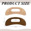 2 Pieces of Wooden Massager, Body Scraping Tool, Neck and Shoulder Massage Tool, Muscle Relaxation Massager, Manual Massage Tool. view 2