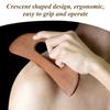 2 Pieces of Wooden Massager, Body Scraping Tool, Neck and Shoulder Massage Tool, Muscle Relaxation Massager, Manual Massage Tool. view 4