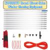 12m (39FT) Telescopic Window Cleaning Kit - Solar Panel Water Fed Brush with 20m PU Hose & 55cm Brush Head for Trucks, Boats & Cars, Ideal for High Reach Cleaning view 4