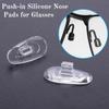15 Pairs Replacement Silicone Nose Pads for Glasses, Push-in Eyeglass Nose Pads for Eyeglasses Sunglasses Include Micro Screwdriver view 3