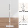 2 - in - 1 Hand - Free Flat Floor Mop with 360 Rotating Squeeze - Ideal for Wet, Dry & Dust Cleaning in Bathroom & Kitchen - 2 Reusable Washable Microfiber Pads Included view 2