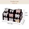 2 pack Cute Teeth Tissue Box Cover, 7.5x5x6in view 4