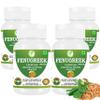 Morsan Healthcare Fenugreek Capsules 500mg | Pack of 4 x 60 Vegetarian Capsules | Natural Herbal Supplement for Wellness & Vitality | Trigonella Foenum-Graecum | GMP Certified & Gluten Free view 1