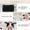 2 pack Animal Cute Cows (35) Tissue Box Cover, Decorative Tissue Box Dispenser for Bathroom, Parlors, Office, Bedroom Dresser, Vanity Countertop, Nightstand, Car, and Desk view 3