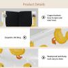 2 pack Yellow ducklings on a white field Tissue Box Cover, Decorative Tissue Box Dispenser for Bathroom, Parlors, Office, Bedroom Dresser, Vanity Countertop, Nightstand, Car, and Desk view 3