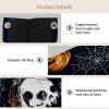 2 pack Skulls Pumpkins Bats Tissue Box Cover, Decorative Tissue Box Dispenser for Bathroom, Parlors, Office, Bedroom Dresser, Vanity Countertop, Nightstand, Car, and Desk view 3