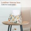 2 pack Easter Rabbits Eggs Tissue Box Cover, Decorative Tissue Box Dispenser for Bathroom, Parlors, Office, Bedroom Dresser, Vanity Countertop, Nightstand, Car, and Desk view 2