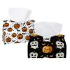 2 pack Halloween Pumpkin Tissue Box Cover, 7.5x5x6in view 1