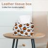 2 pack Halloween Pumpkin Tissue Box Cover, 7.5x5x6in view 2
