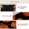 2 pack Helloween Pumkins 2_183 Tissue Box Cover, Decorative Tissue Box Dispenser for Bathroom, Parlors, Office, Bedroom Dresser, Vanity Countertop, Nightstand, Car, and Desk view 3