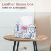 2 pack Cute Teeth Tissue Box Cover, 7.5x5x6in view 2