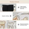 2 pack Cute Teeth Tissue Box Cover, 7.5x5x6in view 3