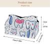 2 pack Cute Teeth Tissue Box Cover, 7.5x5x6in view 4