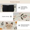 2 pack Cute Cat Flower (33) Tissue Box Cover Leather Facial Tissue Dispenser Box Holder for Dresser Bathroom Decorative view 3